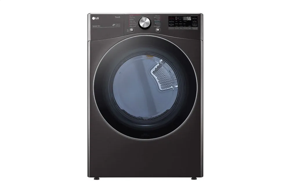 Lg DLGX4201B 7.4 Cu. Ft. Ultra Large Capacity Smart Wi-Fi Enabled Front Load Gas Dryer With Turbosteam&#8482; And Built-In Intelligence