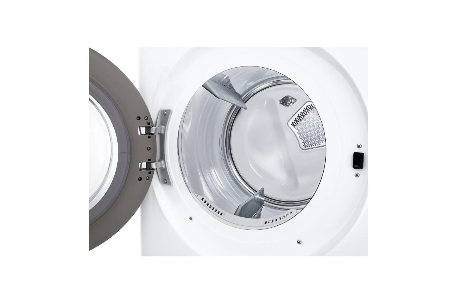 Lg DLGX5501W 7.4 Cu. Ft. Ultra Large Capacity Smart Front Load Gas Energy Star Dryer With Sensor Dry & Steam Technology