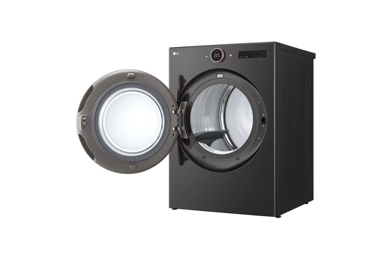 Lg DLGX6501B 7.4 Cu. Ft. Smart Front Load Energy Star Gas Dryer With Sensor Dry & Steam Technology