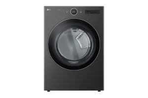 Lg DLGX6701B 7.4 Cu. Ft. Ultra Large Capacity Smart Wi-Fi Enabled Front Load Gas Dryer With Turbosteam&#8482; And Built-In Intelligence