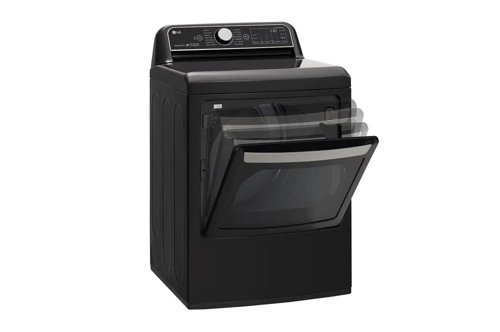Lg DLGX7901BE 7.3 Cu.Ft. Smart Wi-Fi Enabled Gas Dryer With Turbosteam&#8482;