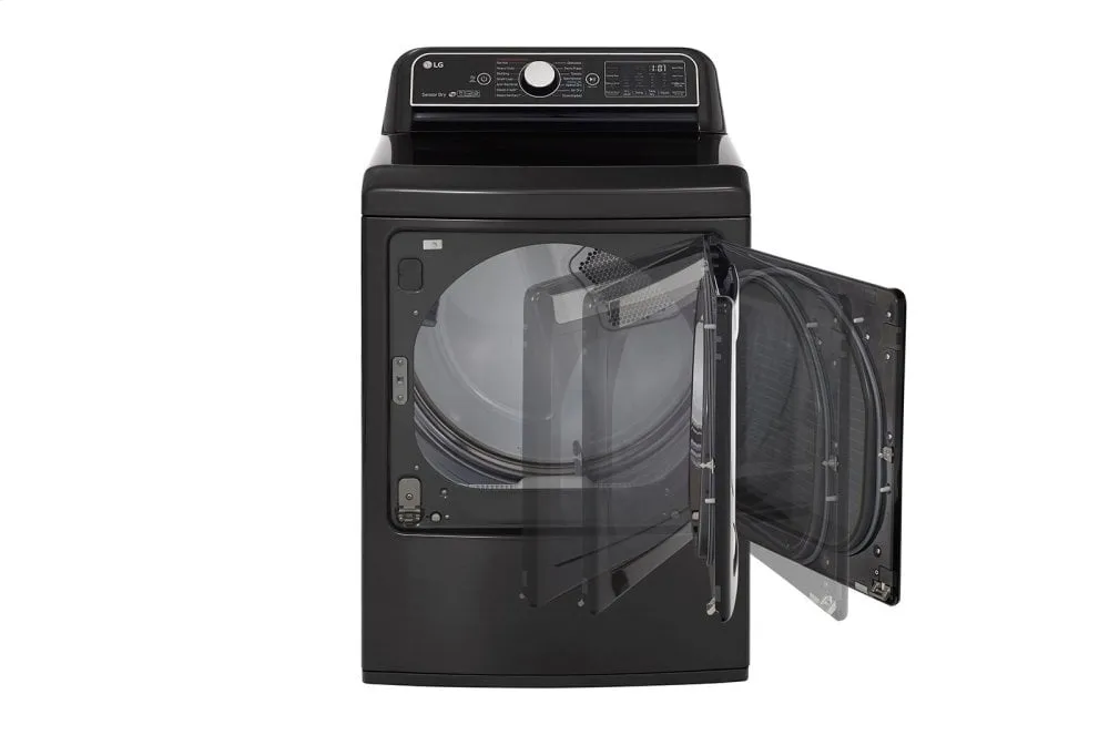 Lg DLGX7901BE 7.3 Cu.Ft. Smart Wi-Fi Enabled Gas Dryer With Turbosteam&#8482;