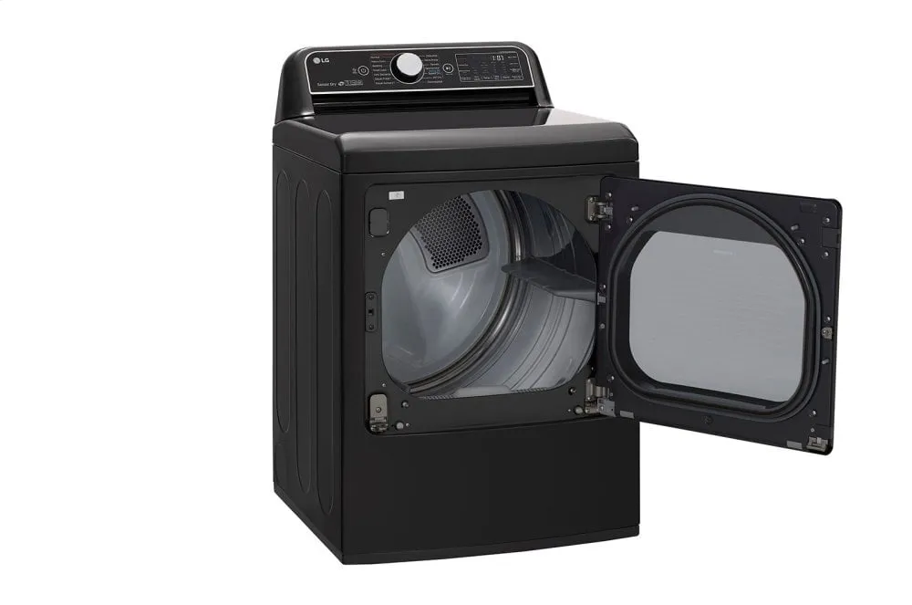 Lg DLGX7901BE 7.3 Cu.Ft. Smart Wi-Fi Enabled Gas Dryer With Turbosteam&#8482;