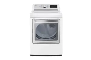 Lg DLGX7901WE 7.3 Cu. Ft. Ultra Large Capacity Smart Wi-Fi Enabled Rear Control Gas Dryer With Turbosteam&#8482;