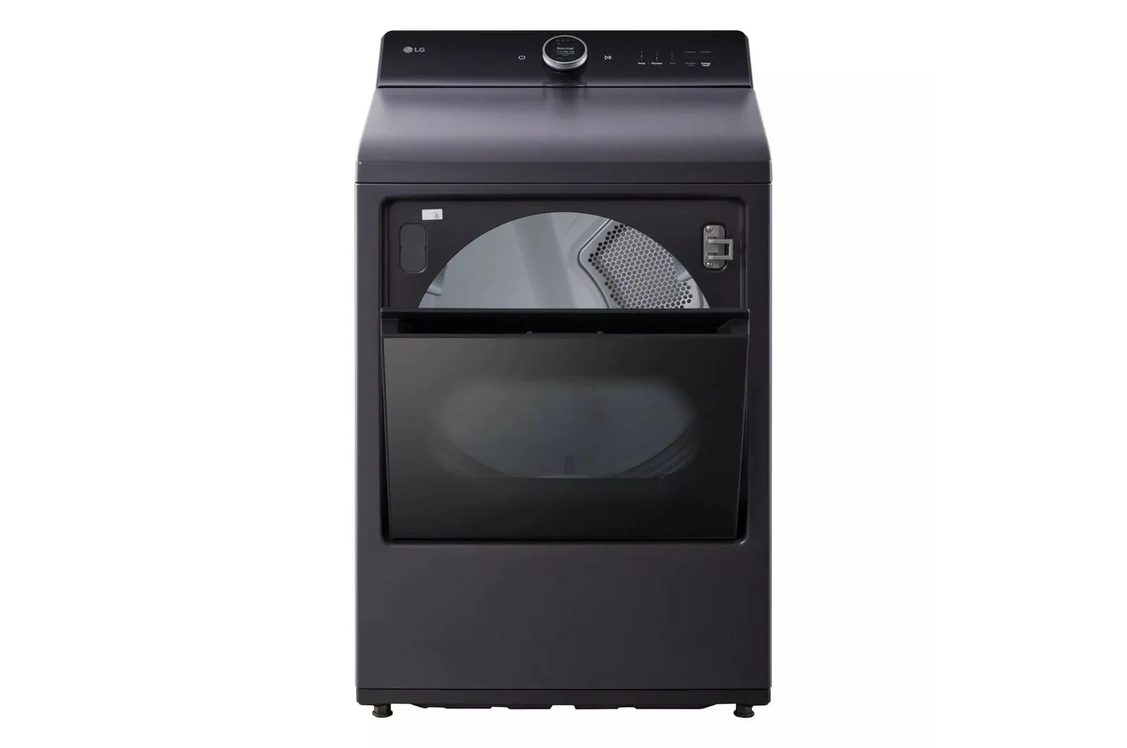 Lg DLGX8601BE 7.3 Cu. Ft. Ultra Large Capacity Rear Control Gas Dryer With Lg Easyload&#8482; Door, Ai Sensing And Turbosteam&#8482;
