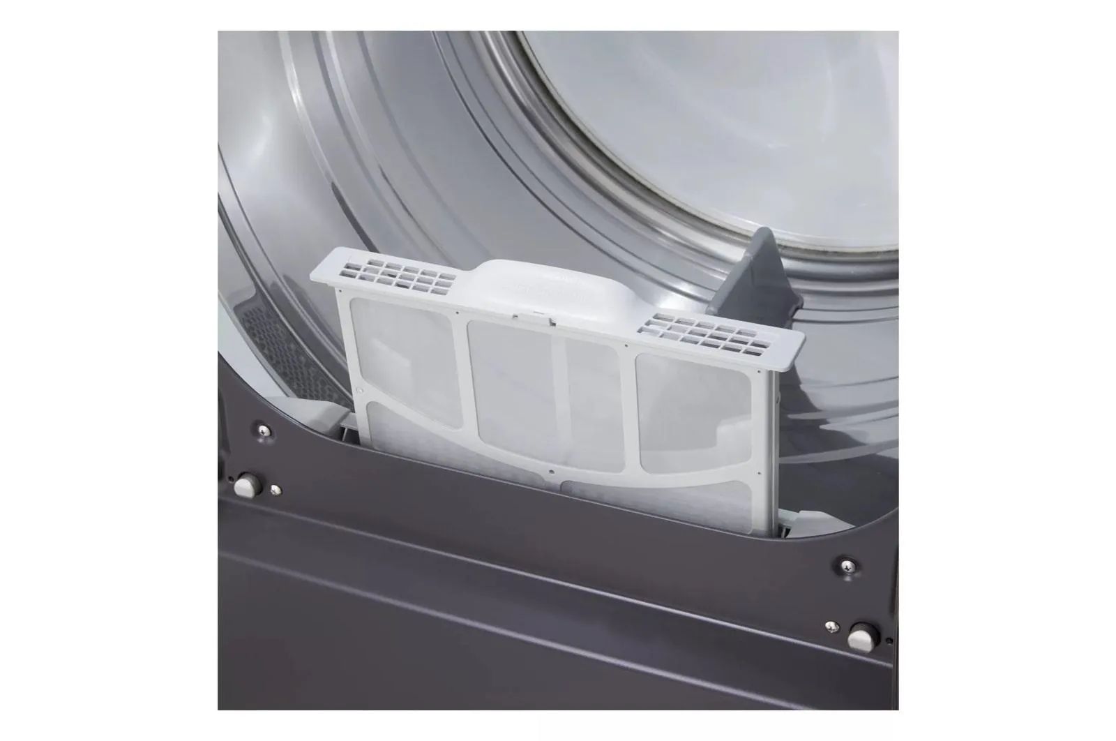 Lg DLGX8601BE 7.3 Cu. Ft. Ultra Large Capacity Rear Control Gas Dryer With Lg Easyload&#8482; Door, Ai Sensing And Turbosteam&#8482;