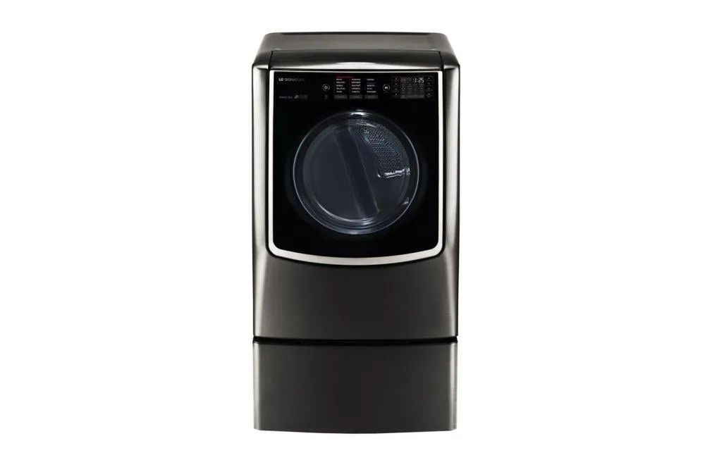 Lg DLGX9501K Lg Signature 9.0 Cu. Ft. Large Smart Wi-Fi Enabled Gas Dryer W/ Turbosteam&#8482;