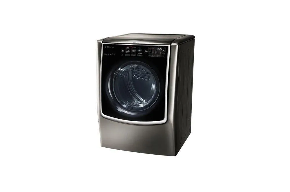 Lg DLGX9501K Lg Signature 9.0 Cu. Ft. Large Smart Wi-Fi Enabled Gas Dryer W/ Turbosteam&#8482;