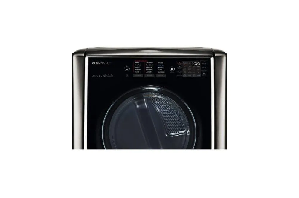 Lg DLGX9501K Lg Signature 9.0 Cu. Ft. Large Smart Wi-Fi Enabled Gas Dryer W/ Turbosteam&#8482;