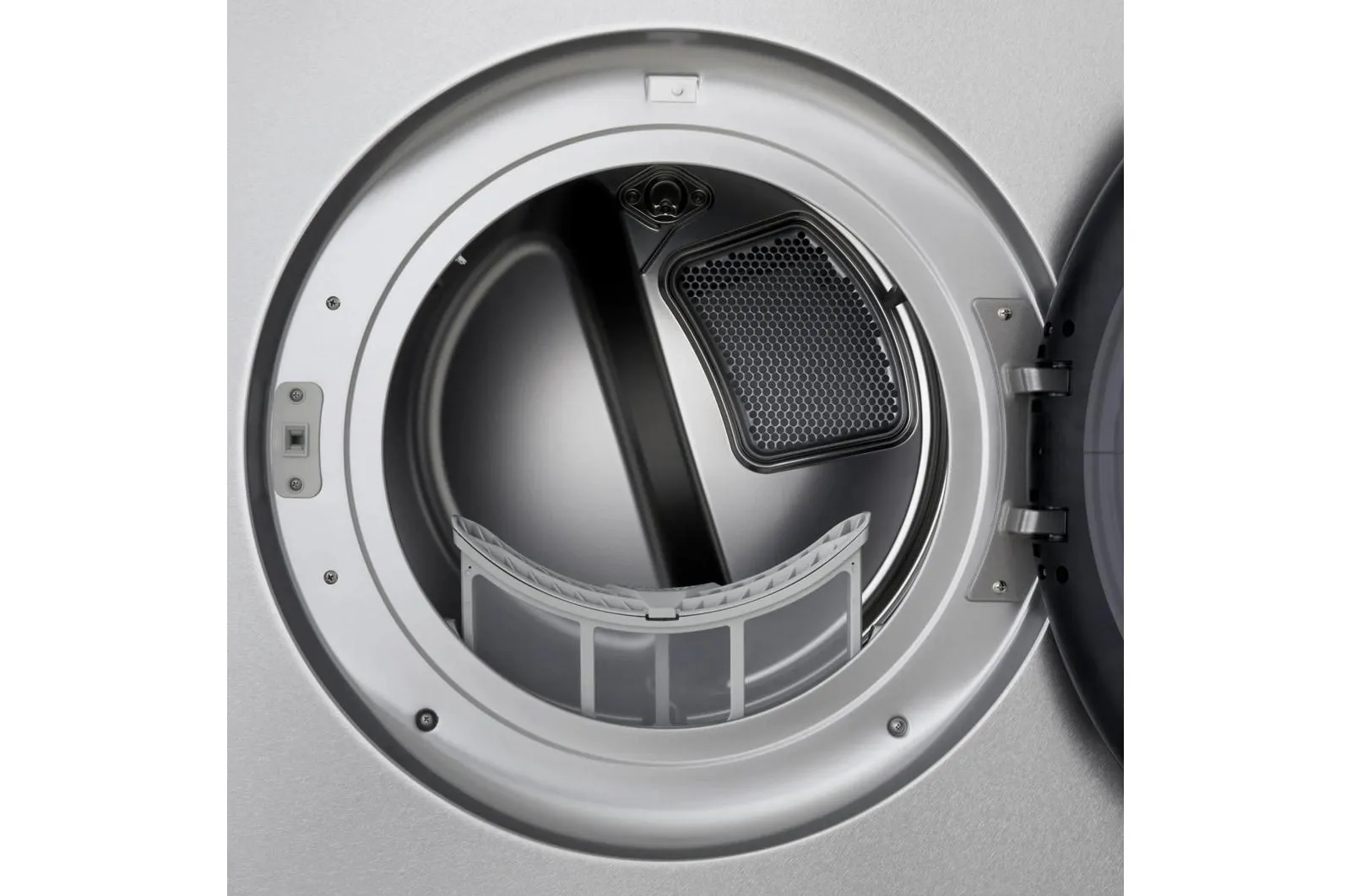 Lg DLGX9901S Lg Signature 9.0 Cu. Ft. Mega Capacity Smart Front Load Gas Dryer With Built-In Intelligence, Turbosteam And Touch Lcd Control