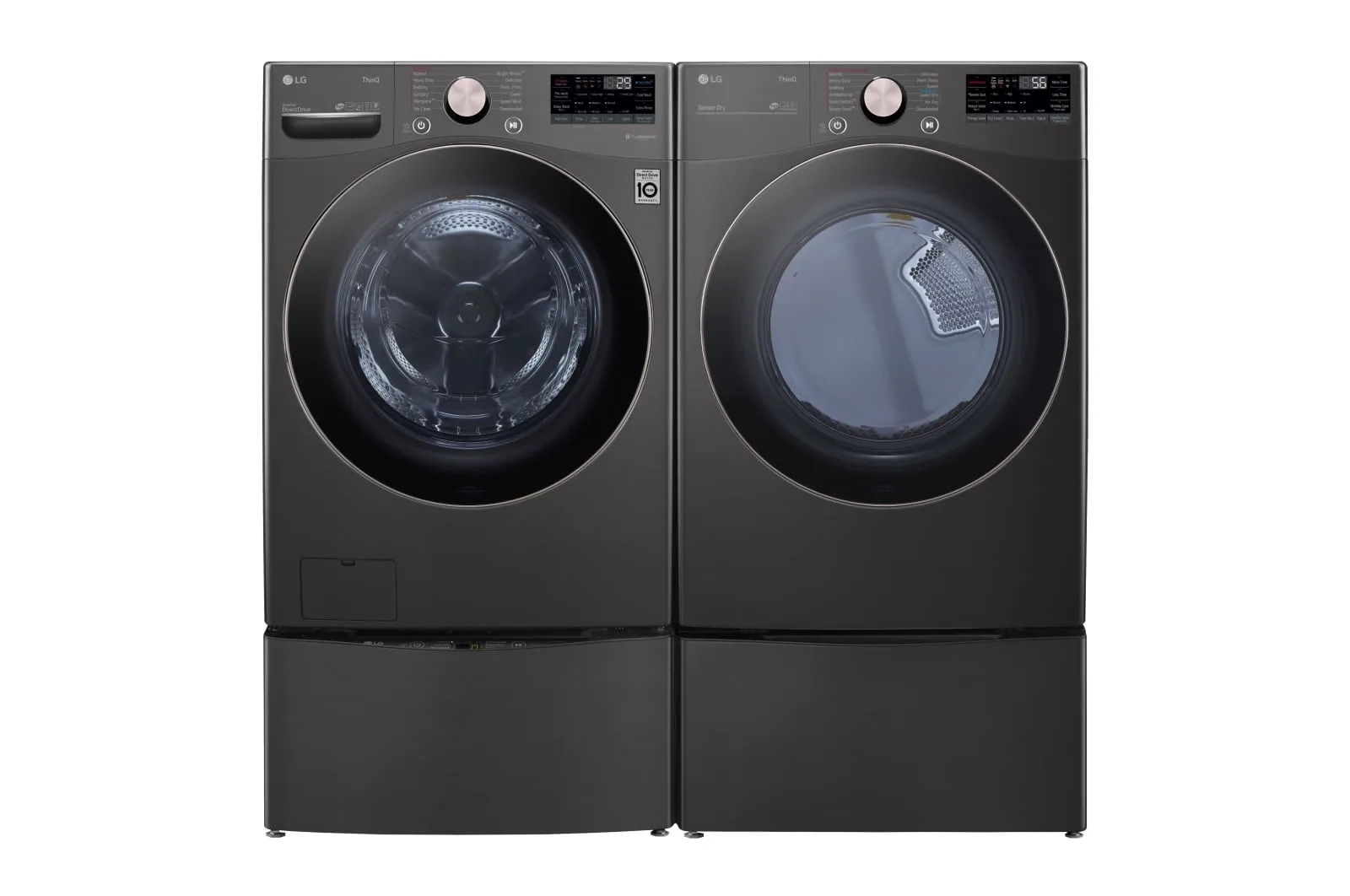 Lg WM4000HBA 4.5 Cu. Ft. Ultra Large Capacity Smart Wi-Fi Enabled Front Load Washer With Turbowash&#8482; 360(Degree) And Built-In Intelligence