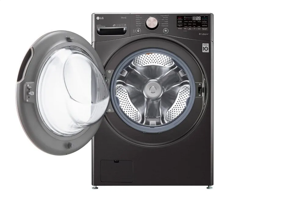 Lg WM4000HBA 4.5 Cu. Ft. Ultra Large Capacity Smart Wi-Fi Enabled Front Load Washer With Turbowash&#8482; 360(Degree) And Built-In Intelligence