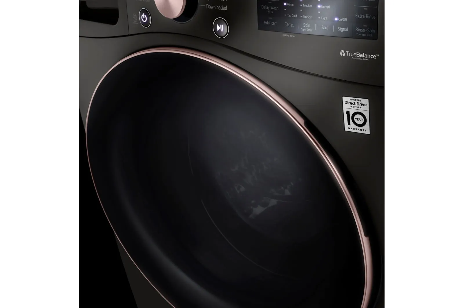 Lg WM4000HBA 4.5 Cu. Ft. Ultra Large Capacity Smart Wi-Fi Enabled Front Load Washer With Turbowash&#8482; 360(Degree) And Built-In Intelligence