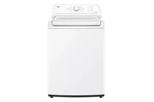 Lg WT6100CW 4.3 Cu. Ft. Ultra Large Capacity Top Load Washer With Turbodrum&#8482; Technology