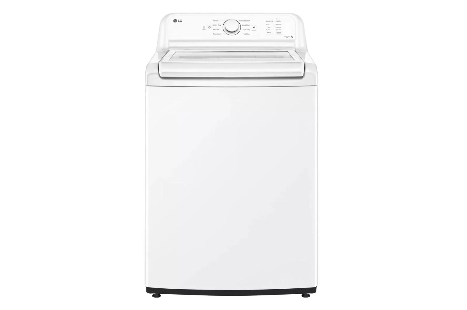 Lg WT6100CW 4.3 Cu. Ft. Ultra Large Capacity Top Load Washer With Turbodrum&#8482; Technology