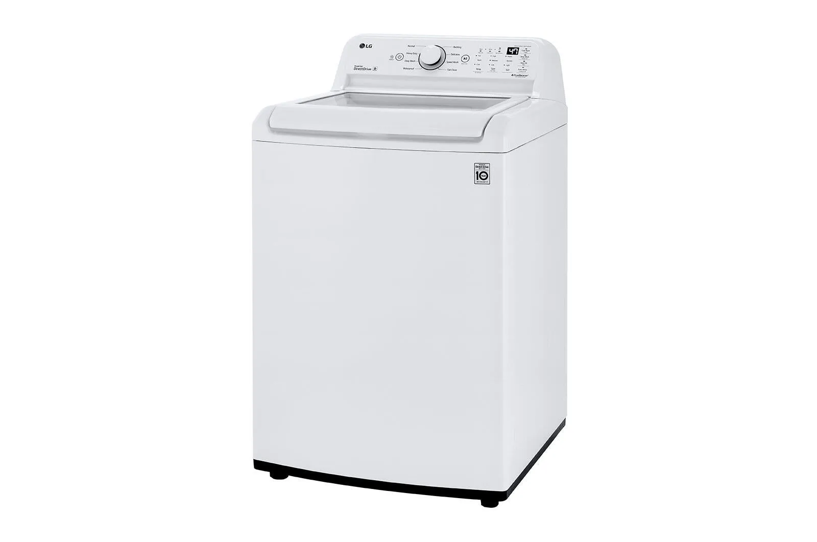 Lg WT7005CW 4.3 Cu. Ft. Mega Capacity Top Load Washer With 4-Way&#8482; Agitator & Turbodrum&#8482; Technology
