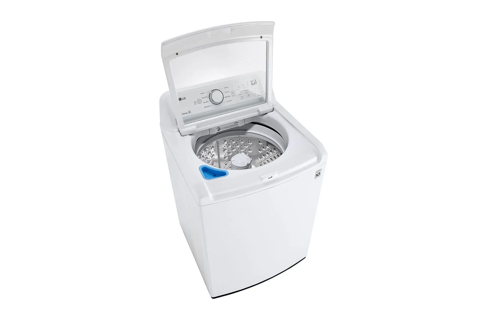 Lg WT7005CW 4.3 Cu. Ft. Mega Capacity Top Load Washer With 4-Way&#8482; Agitator & Turbodrum&#8482; Technology