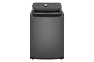 Lg WT7150CM 5.0 Cu. Ft. Top Load Energy Star Washer With Impeller, Turbodrum&#8482;, Slamproof Glass Lid, & Water Plus