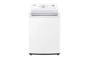 Lg WT7155CW 4.8 Cu. Ft. Mega Capacity Top Load Washer With 4-Way&#8482; Agitator & Turbodrum&#8482; Technology