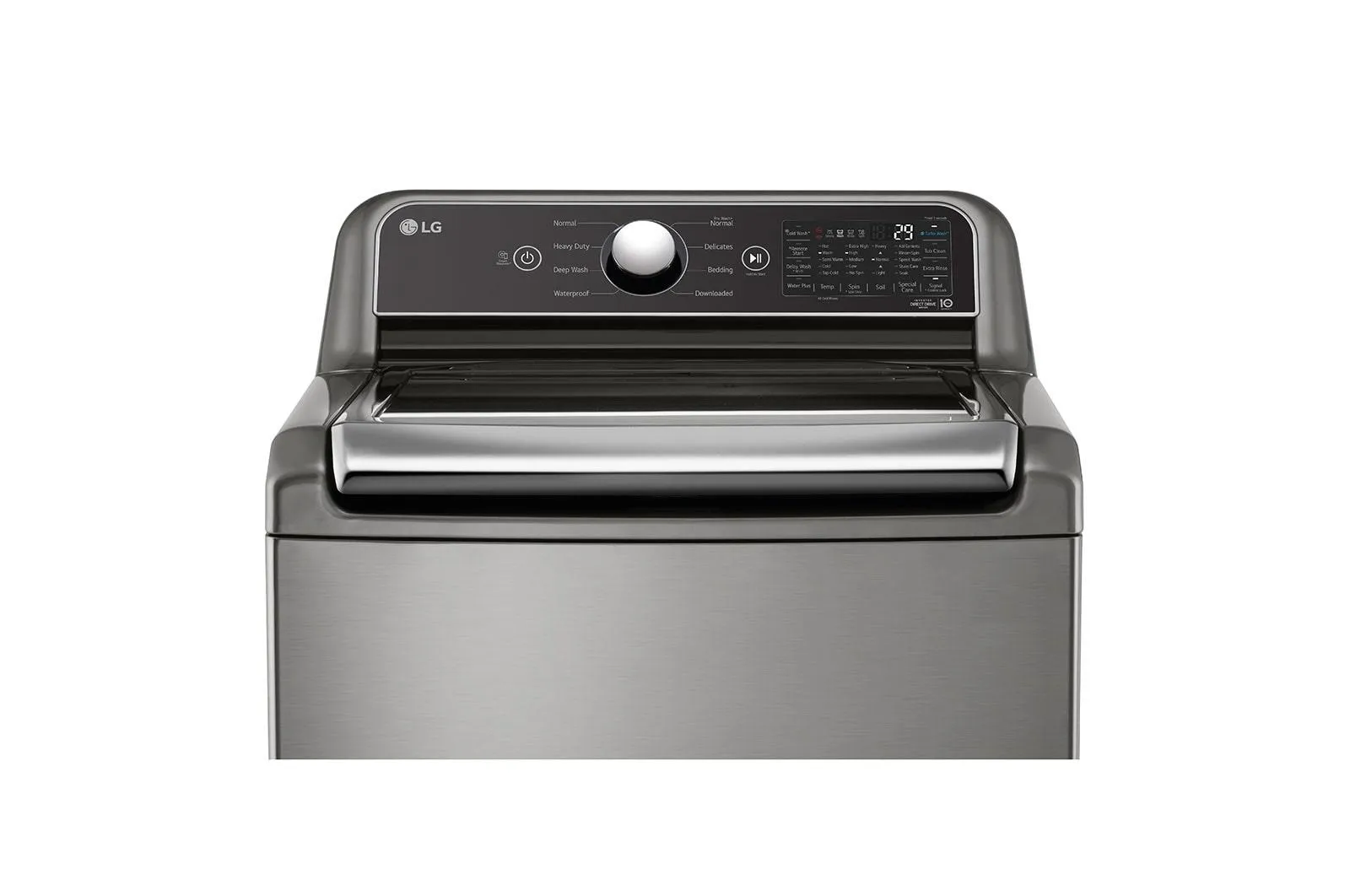 Lg WT7400CV 5.5 Cu.Ft. Mega Capacity Smart Wi-Fi Enabled Top Load Washer With Turbowash3D&#8482; Technology