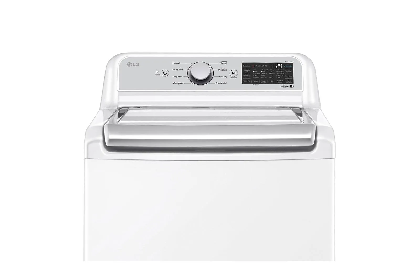 Lg WT7400CW 5.5 Cu.Ft. Mega Capacity Smart Wi-Fi Enabled Top Load Washer With Turbowash3D&#8482; Technology