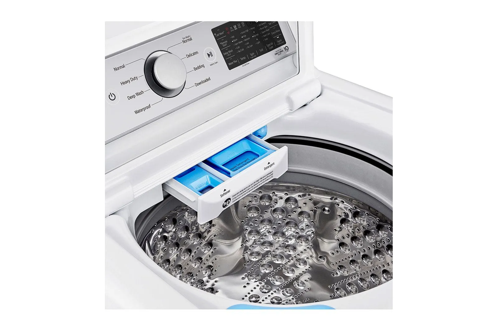 Lg WT7400CW 5.5 Cu.Ft. Mega Capacity Smart Wi-Fi Enabled Top Load Washer With Turbowash3D&#8482; Technology