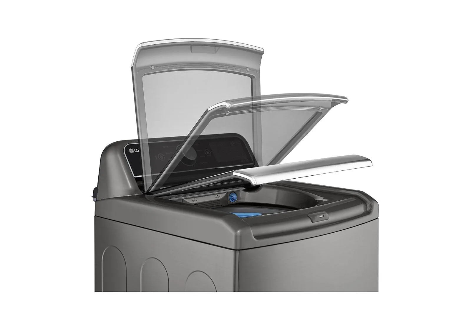 Lg WT7405CV 5.3 Cu.Ft. Mega Capacity Smart Wi-Fi Enabled Top Load Washer With 4-Way&#8482; Agitator & Turbowash3D&#8482; Technology
