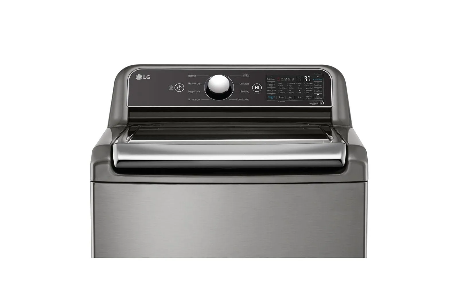 Lg WT7405CV 5.3 Cu.Ft. Mega Capacity Smart Wi-Fi Enabled Top Load Washer With 4-Way&#8482; Agitator & Turbowash3D&#8482; Technology