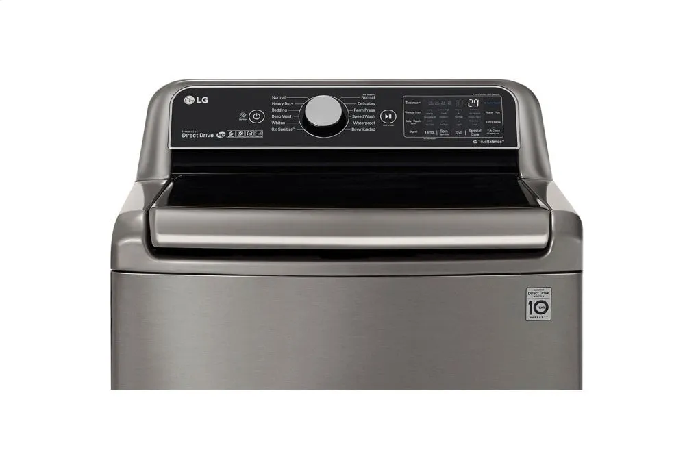 Lg WT7800CV 5.5 Cu.Ft. Smart Wi-Fi Enabled Top Load Washer With Turbowash3D&#8482; Technology