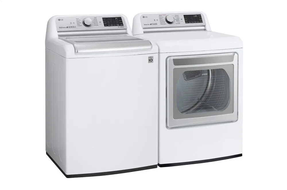 Lg WT7800CW 5.5 Cu.Ft. Smart Wi-Fi Enabled Top Load Washer With Turbowash3D&#8482; Technology