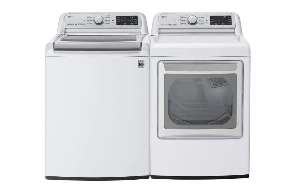 Lg WT7800CW 5.5 Cu.Ft. Smart Wi-Fi Enabled Top Load Washer With Turbowash3D&#8482; Technology