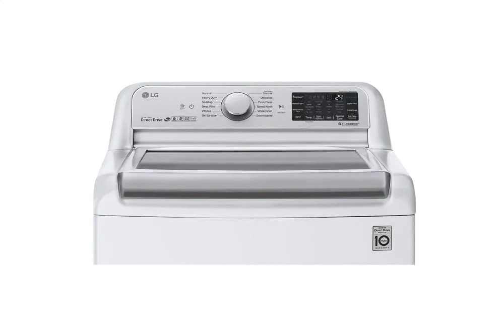 Lg WT7800CW 5.5 Cu.Ft. Smart Wi-Fi Enabled Top Load Washer With Turbowash3D&#8482; Technology