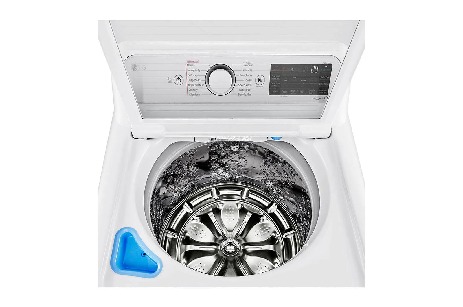Lg WT7900HWA 5.5 Cu.Ft. Mega Capacity Smart Wi-Fi Enabled Top Load Washer With Turbowash3D&#8482; Technology And Allergiene&#8482; Cycle
