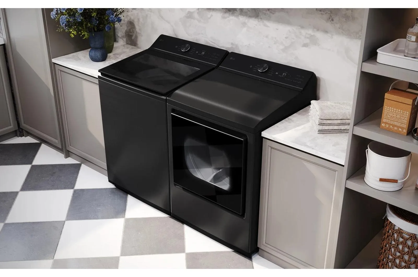 Lg WT8200CL 5.0 Cu. Ft. Mega Capacity Smart Top Load Washer With Easyunload&#8482; & Ai Sensing