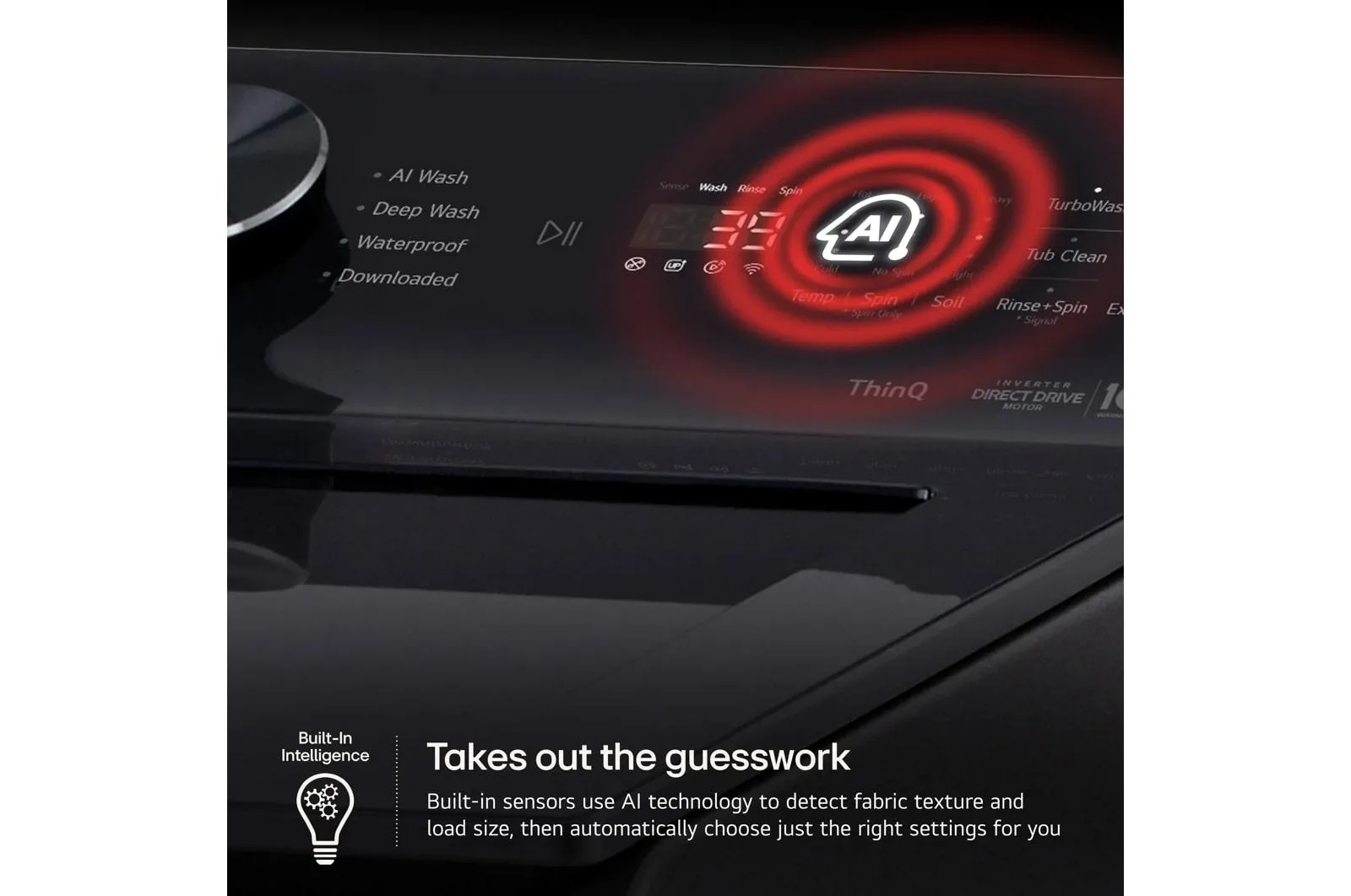 Lg WT8200CL 5.0 Cu. Ft. Mega Capacity Smart Top Load Washer With Easyunload&#8482; & Ai Sensing