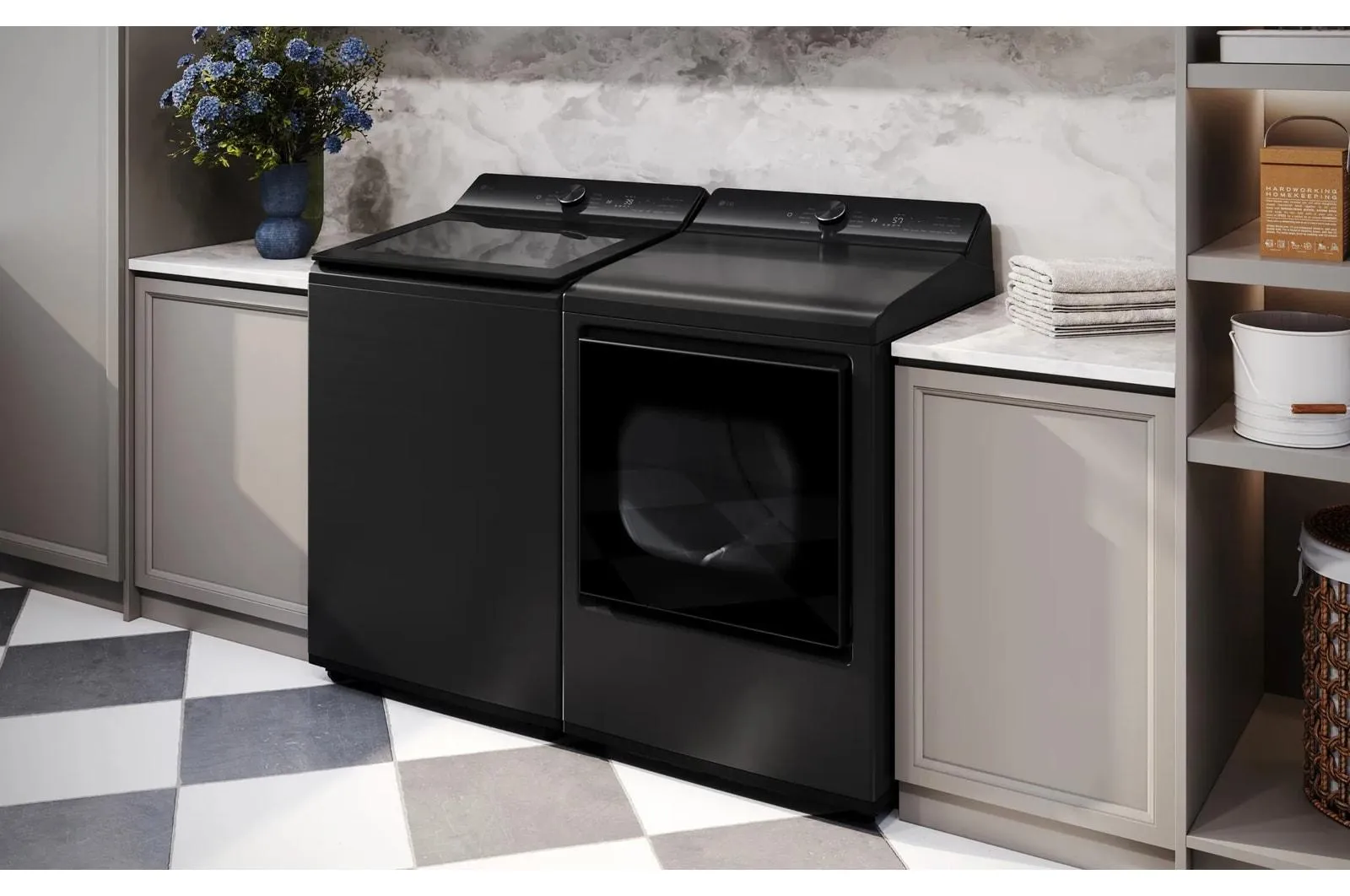 Lg WT8200CL 5.0 Cu. Ft. Mega Capacity Smart Top Load Washer With Easyunload&#8482; & Ai Sensing