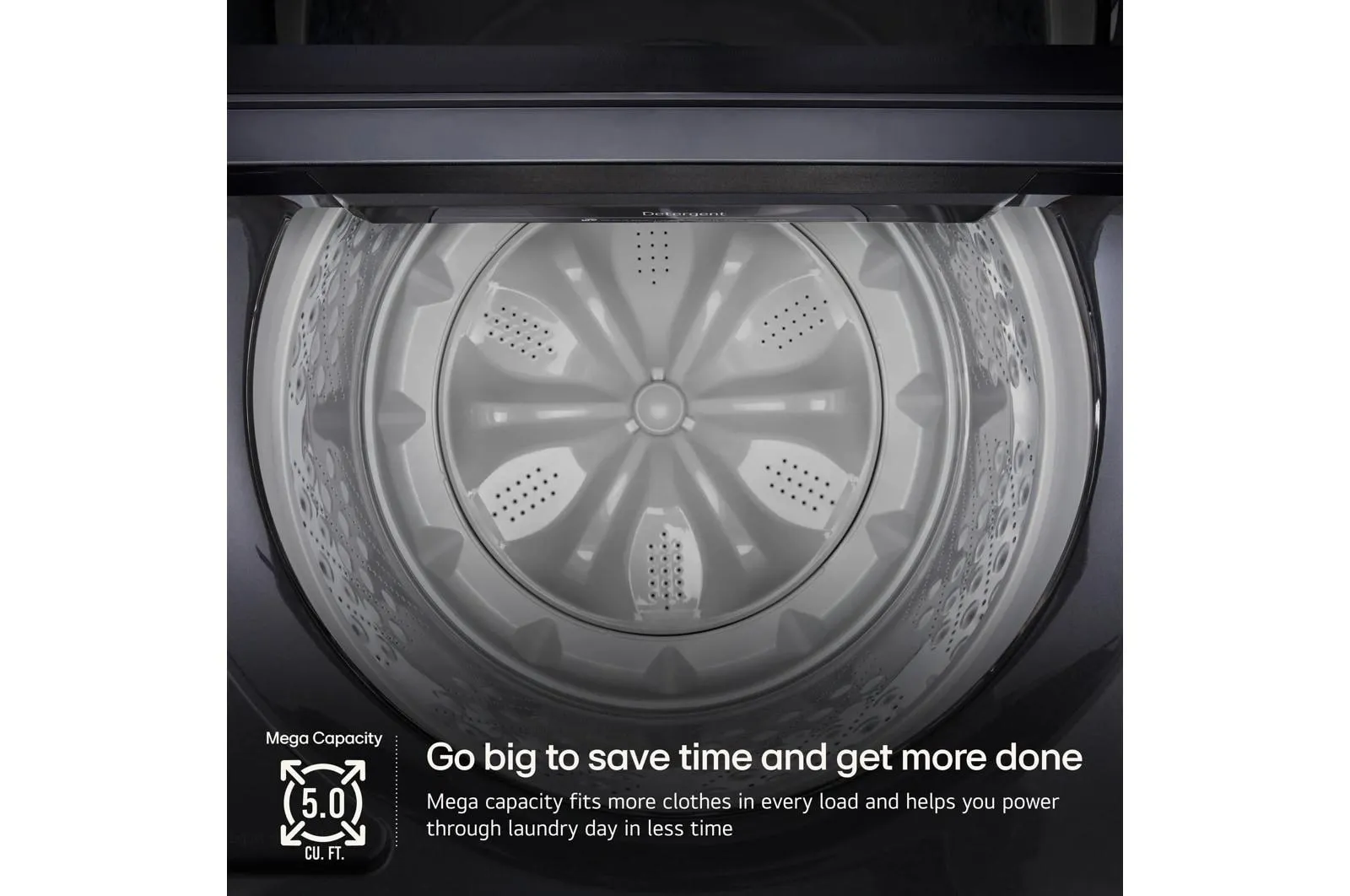 Lg WT8200CL 5.0 Cu. Ft. Mega Capacity Smart Top Load Washer With Easyunload&#8482; & Ai Sensing