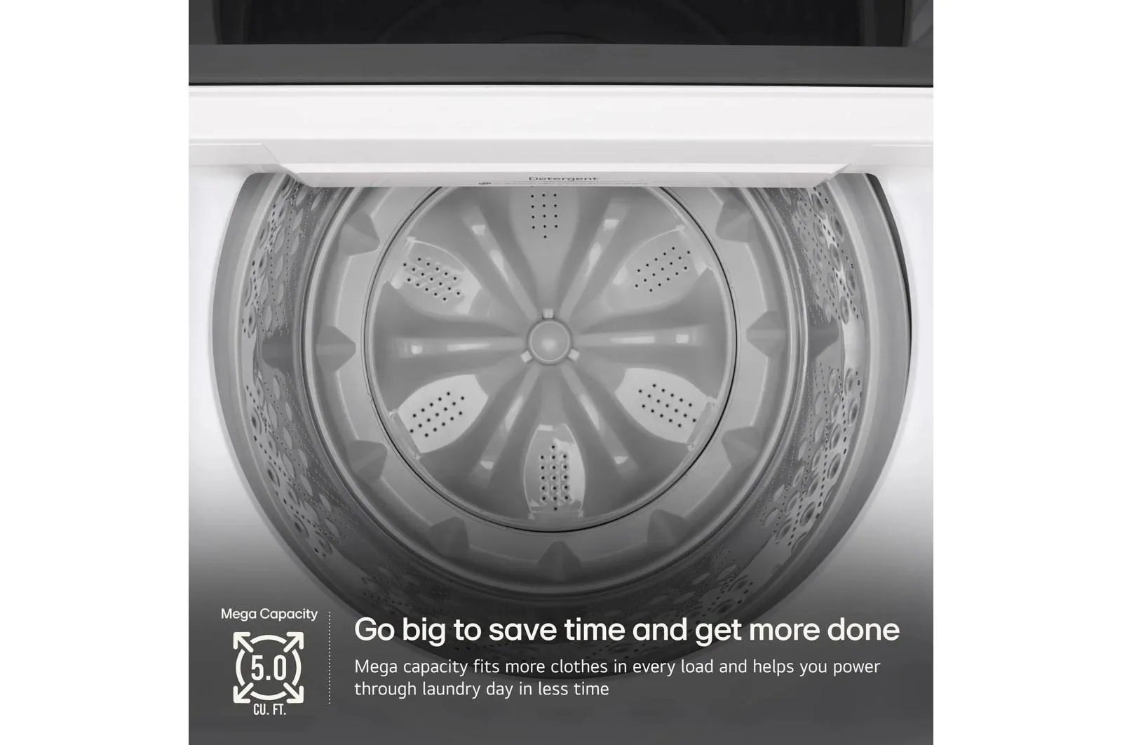 Lg WT8200CW 5.0 Cu. Ft. Mega Capacity Smart Top Load Washer With Easyunload&#8482; & Ai Sensing