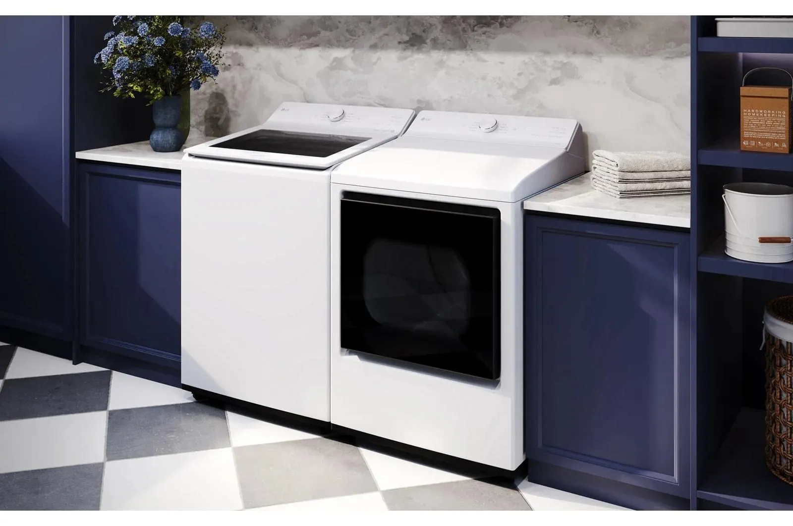 Lg WT8200CW 5.0 Cu. Ft. Mega Capacity Smart Top Load Washer With Easyunload&#8482; & Ai Sensing