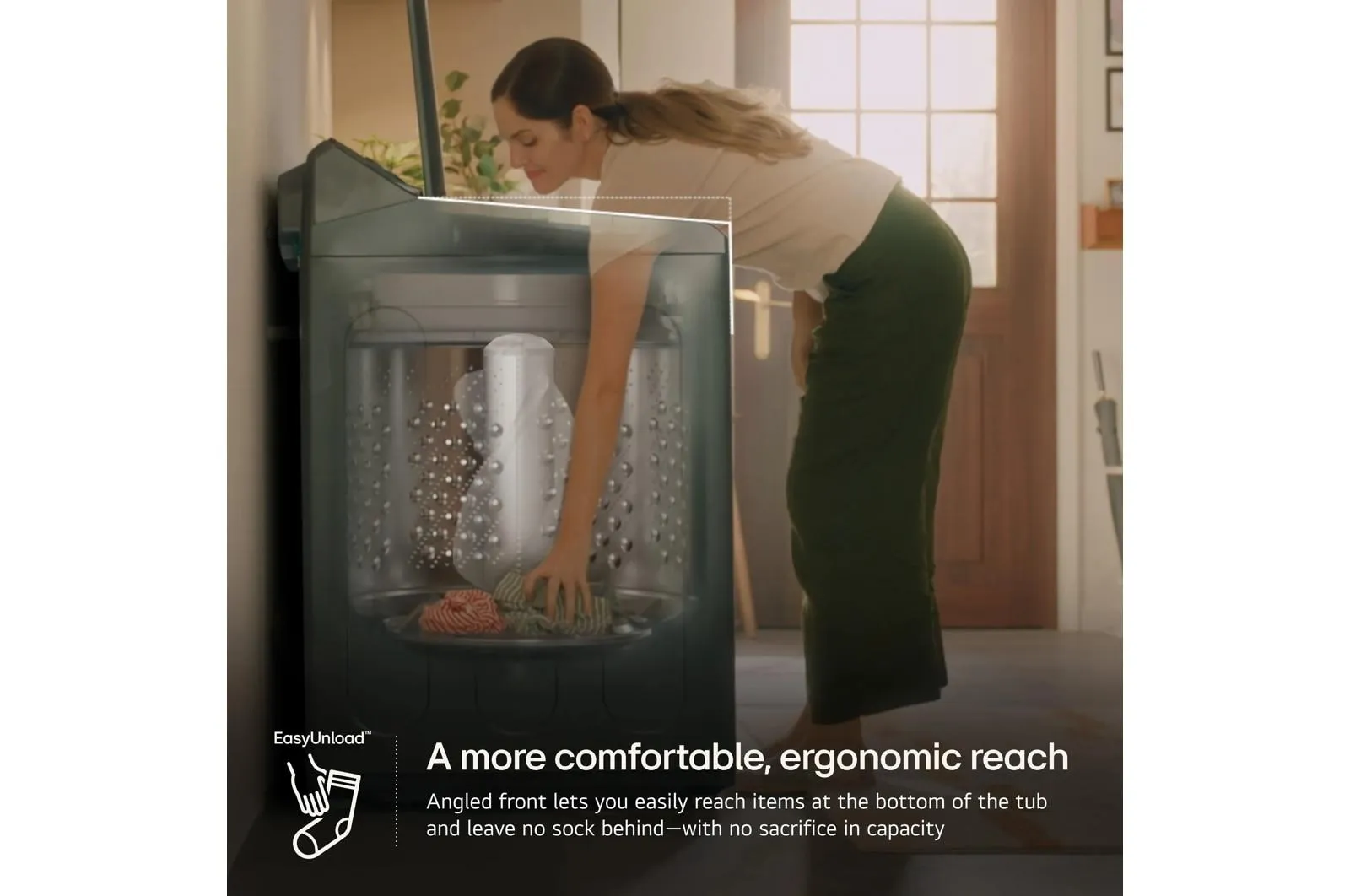 Lg WT8205CL 4.8 Cu. Ft. Mega Capacity Smart Top Load Washer With 4-Way Agitator, Easyunload&#8482; & Ai Sensing
