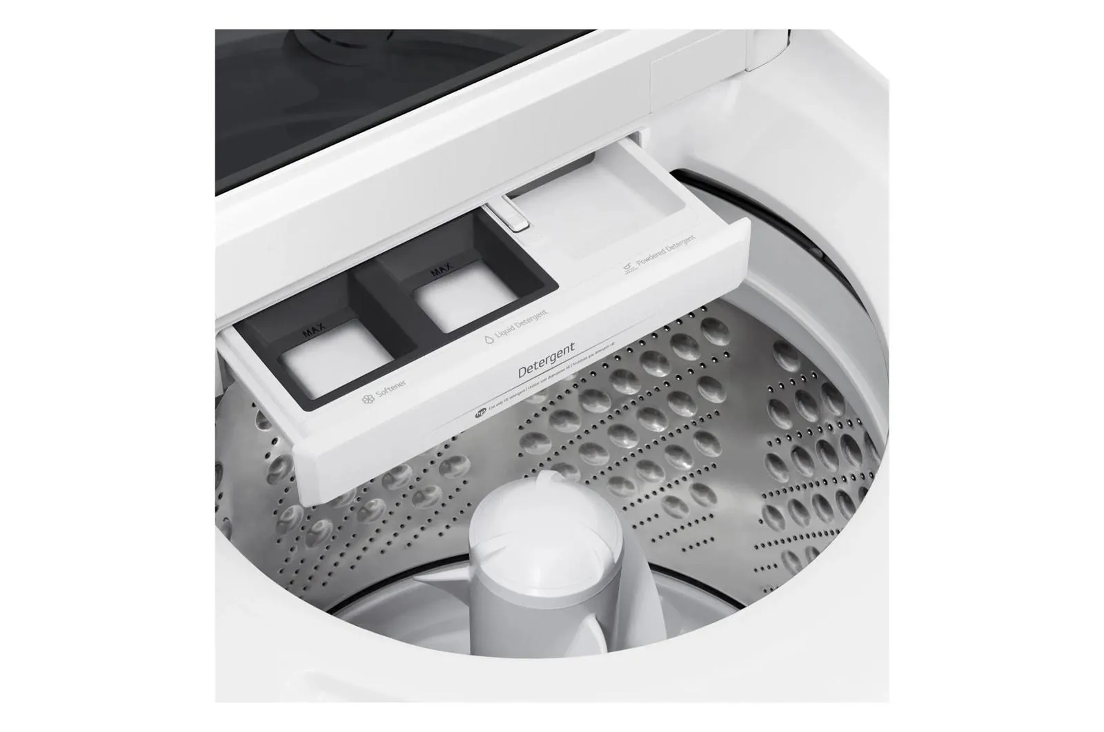Lg WT8205CW 4.8 Cu. Ft. Mega Capacity Smart Top Load Washer With 4-Way Agitator, Easyunload&#8482; & Ai Sensing