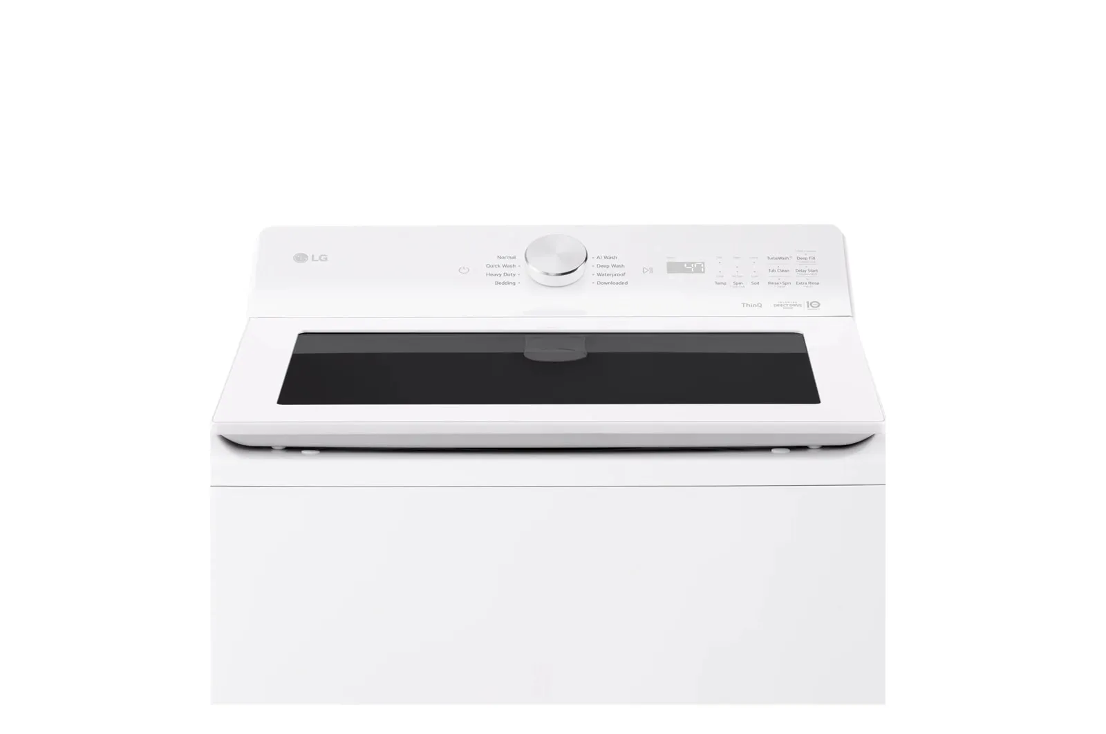 Lg WT8205CW 4.8 Cu. Ft. Mega Capacity Smart Top Load Washer With 4-Way Agitator, Easyunload&#8482; & Ai Sensing