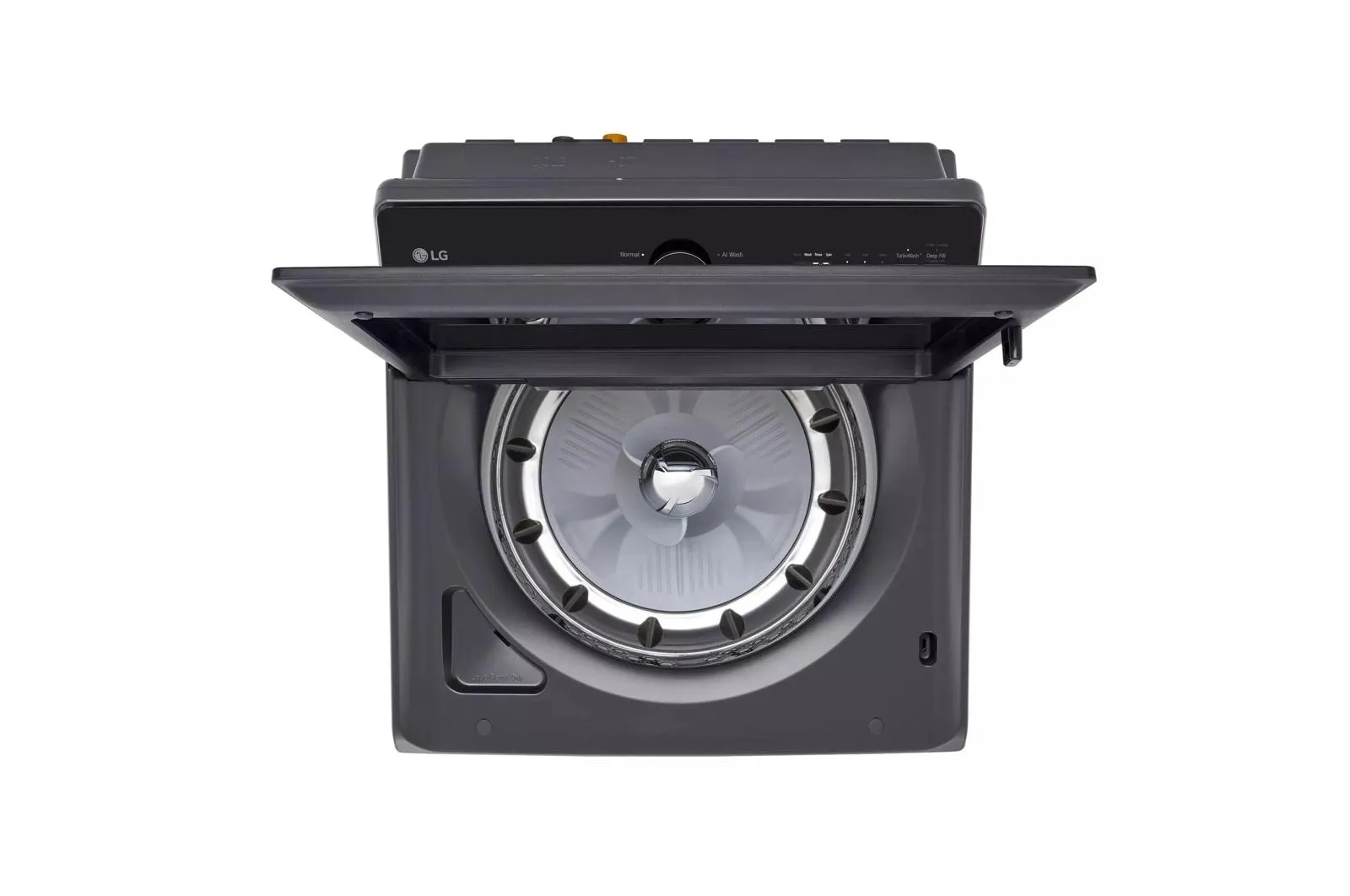 Lg WT8405CB 5.3 Cu. Ft. Mega Capacity Smart Top Load Washer With 4-Way? Agitator, Easyunload&#8482; & Ai Sensing