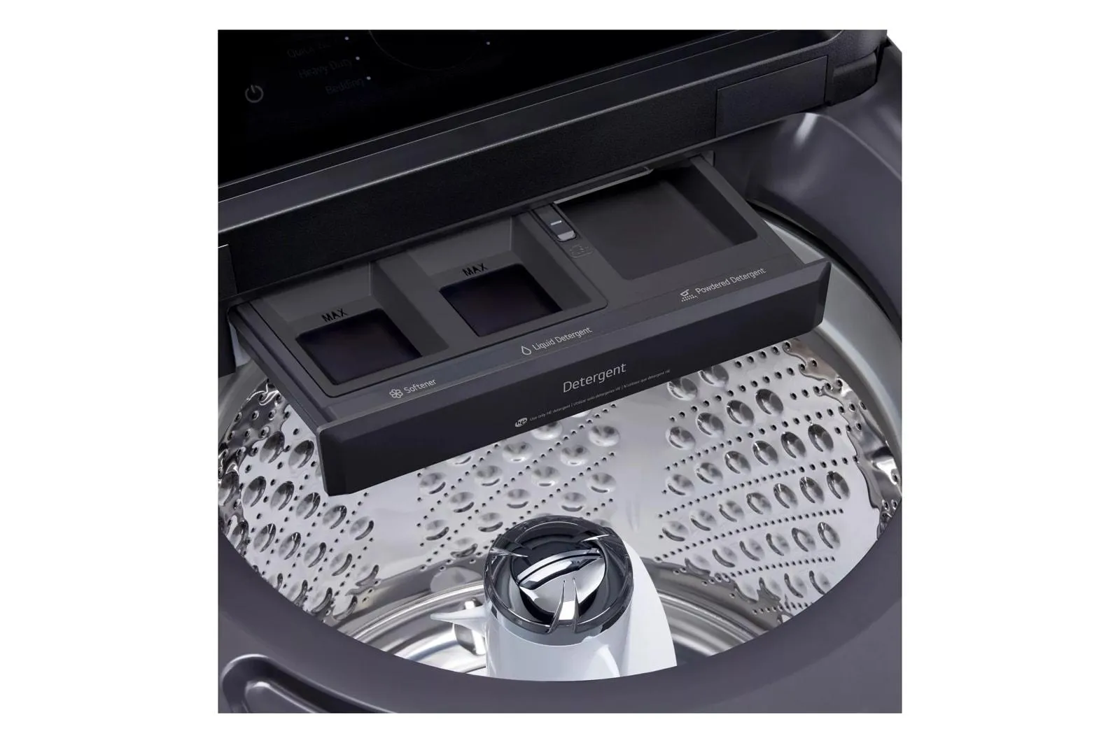 Lg WT8405CB 5.3 Cu. Ft. Mega Capacity Smart Top Load Washer With 4-Way? Agitator, Easyunload&#8482; & Ai Sensing