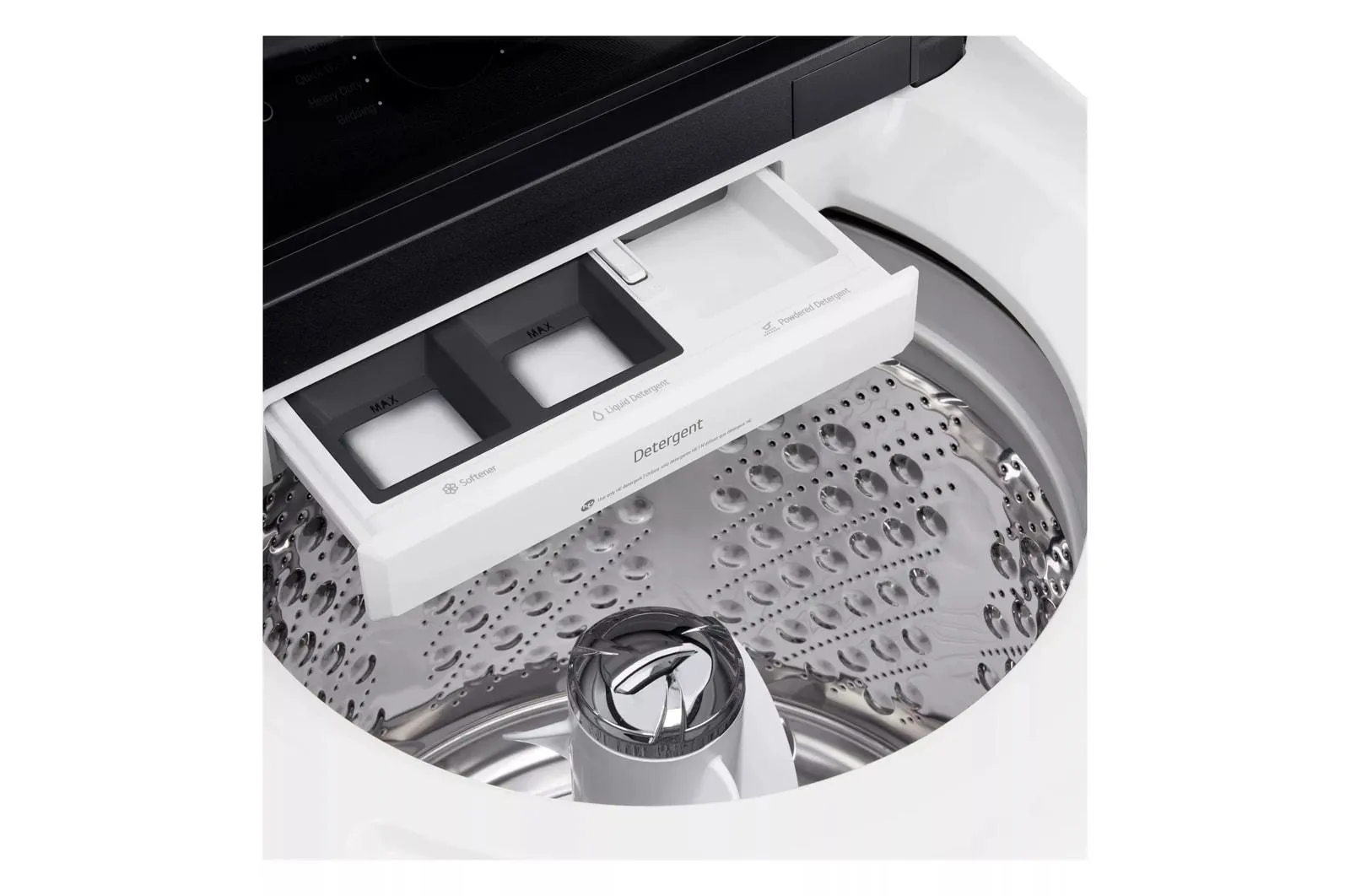 Lg WT8405CW 5.3 Cu. Ft. Mega Capacity Smart Top Load Washer With 4-Way? Agitator, Easyunload&#8482; & Ai Sensing