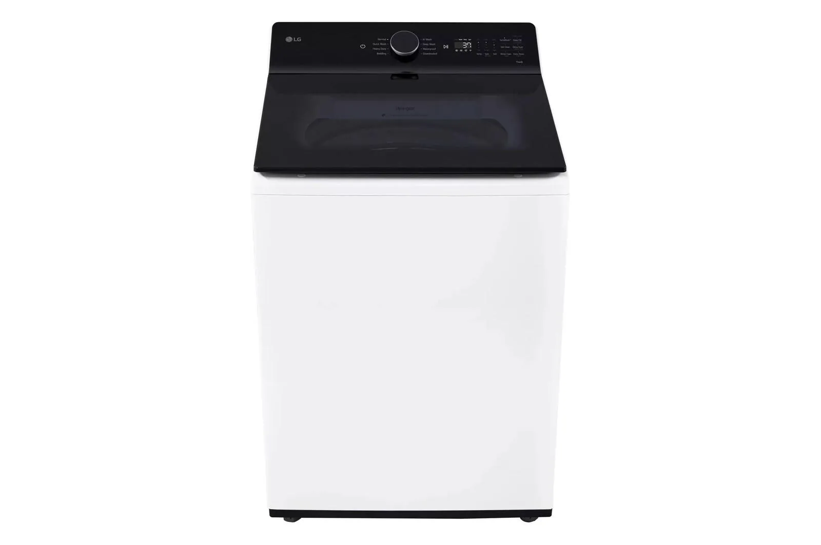 Lg WT8405CW 5.3 Cu. Ft. Mega Capacity Smart Top Load Washer With 4-Way? Agitator, Easyunload&#8482; & Ai Sensing