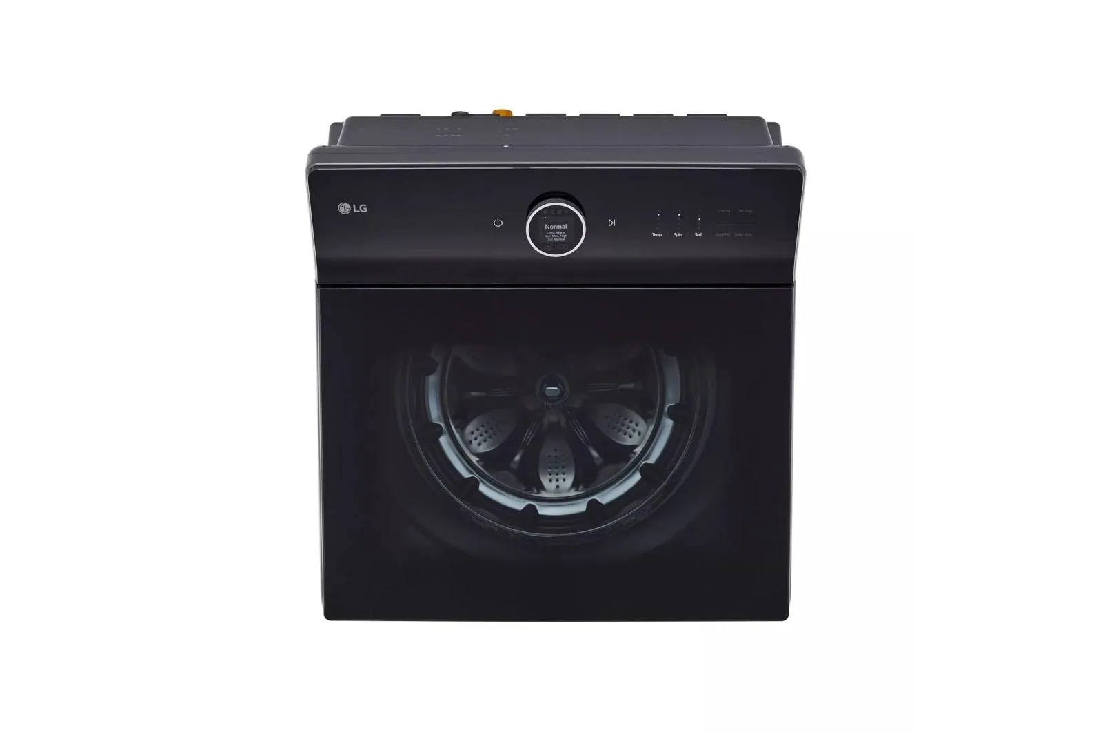 Lg WT8600CB 5.5 Cu.Ft. Mega Capacity Smart Top Load Washer With Easyunload&#8482;, Ai Sensing, Ezdispense?, Water Faucet & Lcd Digital Dial Control