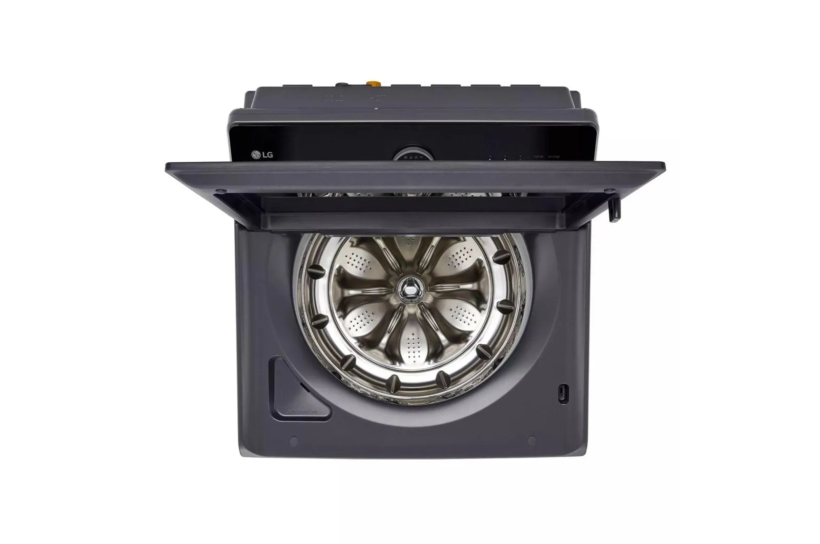 Lg WT8600CB 5.5 Cu.Ft. Mega Capacity Smart Top Load Washer With Easyunload&#8482;, Ai Sensing, Ezdispense?, Water Faucet & Lcd Digital Dial Control