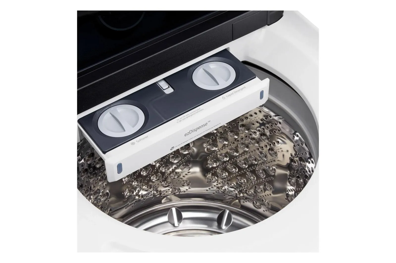 Lg WT8600CW 5.5 Cu.Ft. Mega Capacity Top Load Washer With Turbowash&#8482; Washer With Steam, Ezdipense, Wi-Fi Connectivity, White