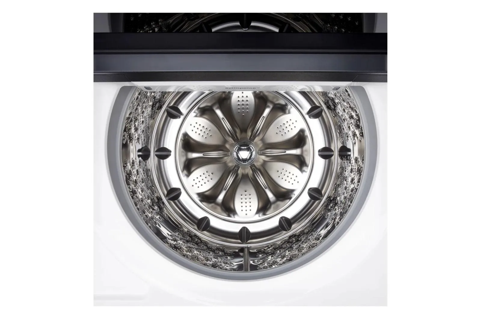 Lg WT8600CW 5.5 Cu.Ft. Mega Capacity Top Load Washer With Turbowash&#8482; Washer With Steam, Ezdipense, Wi-Fi Connectivity, White